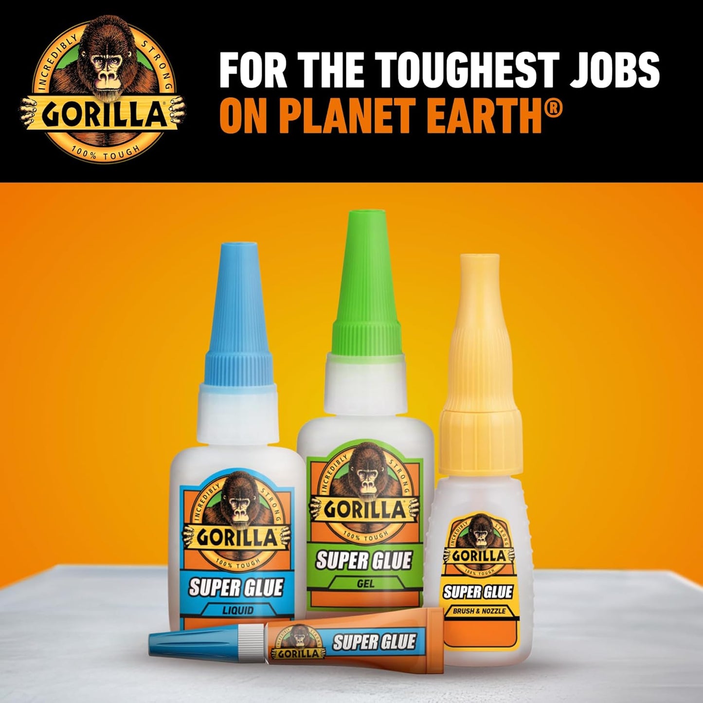 Gorilla Super Glue Gel XL, Clear 25g (Pack of 1) - Fast-Setting, No-Drip Control for Precise All-Purpose Repairs
