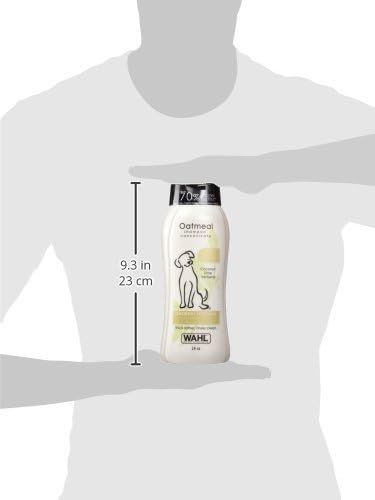 Wahl USA Dry Skin & Itch Relief Pet Shampoo for Dogs ?Oatmeal Formula with Coconut Lime Verbena Scent & Pet Friendly Formula, 24 Oz - Model 820004A