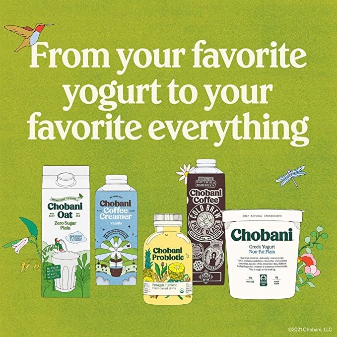 Chobani?Vanilla Blended Non-Fat Greek Yogurt 32oz