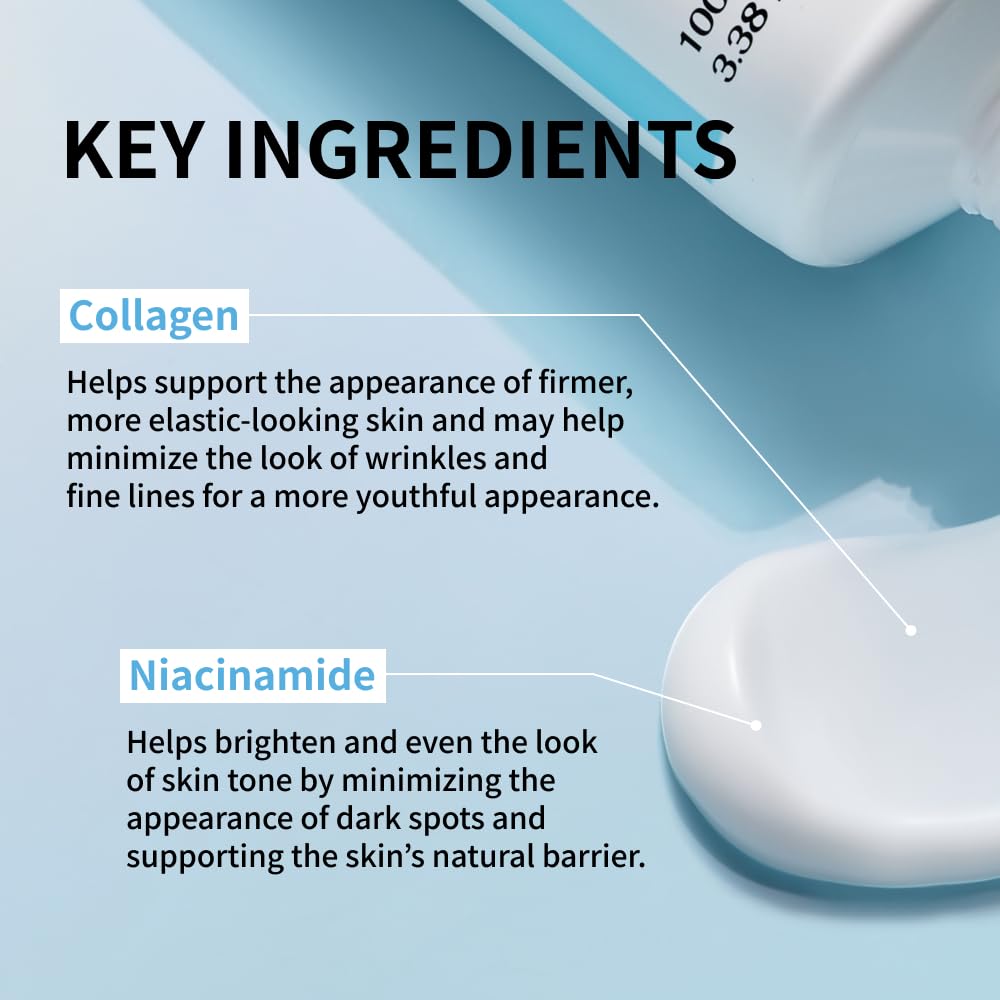 NIDA Youthful Formula?Ultimate Moisturizing Cream | Centella Asiatica, Niacinamide, Hyaluronic Acid, Collagen | Wrinkles, Fine Lines, Dark Spots, Dry Skin, Redness | 3.38 fl. oz., 100ml (New Formula)