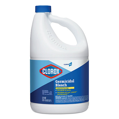 Clorox Concentrated Germicidal Bleach, Regular, 121 oz Bottle - 2 Pack