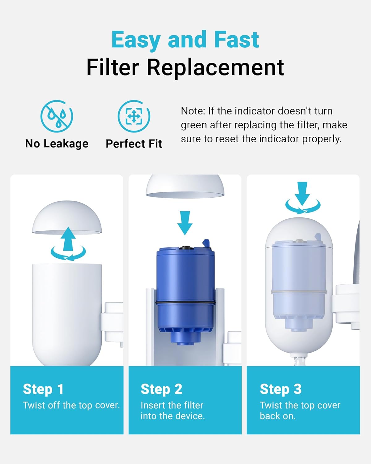 AQUA CREST CF08A Faucet Filter, Compatible with All PUR?Plus Water Filter, Replacement for PUR?Plus RF9999?Faucet Water Filter, NSF 42 Certified, 6-Month, 600-Gallon, 2 Pack, Packaging May Vary