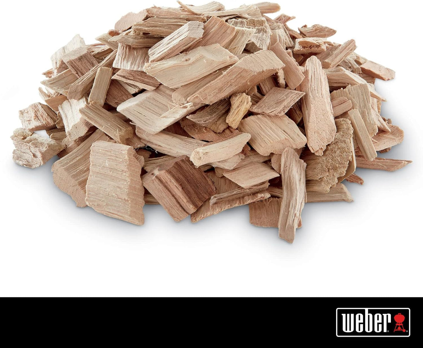 Weber Apple Wood Chips, 2 lb ?Premium BBQ Smoking & Grilling Chips for Subtle, Sweet Apple Flavor ?Ideal for Beef, Lamb, Poultry, Pork & Fish