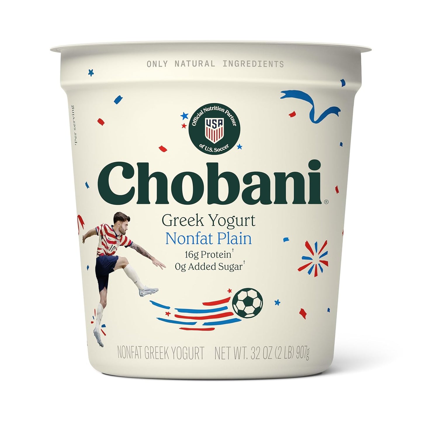 Chobani?Non-Fat Plain Greek Yogurt 32oz