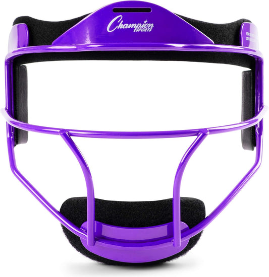 Champion Sports Steel Softball Face Mask ?Durable Fielder? Mask for Youth & Adults, Multiple Colors for Practice & Games