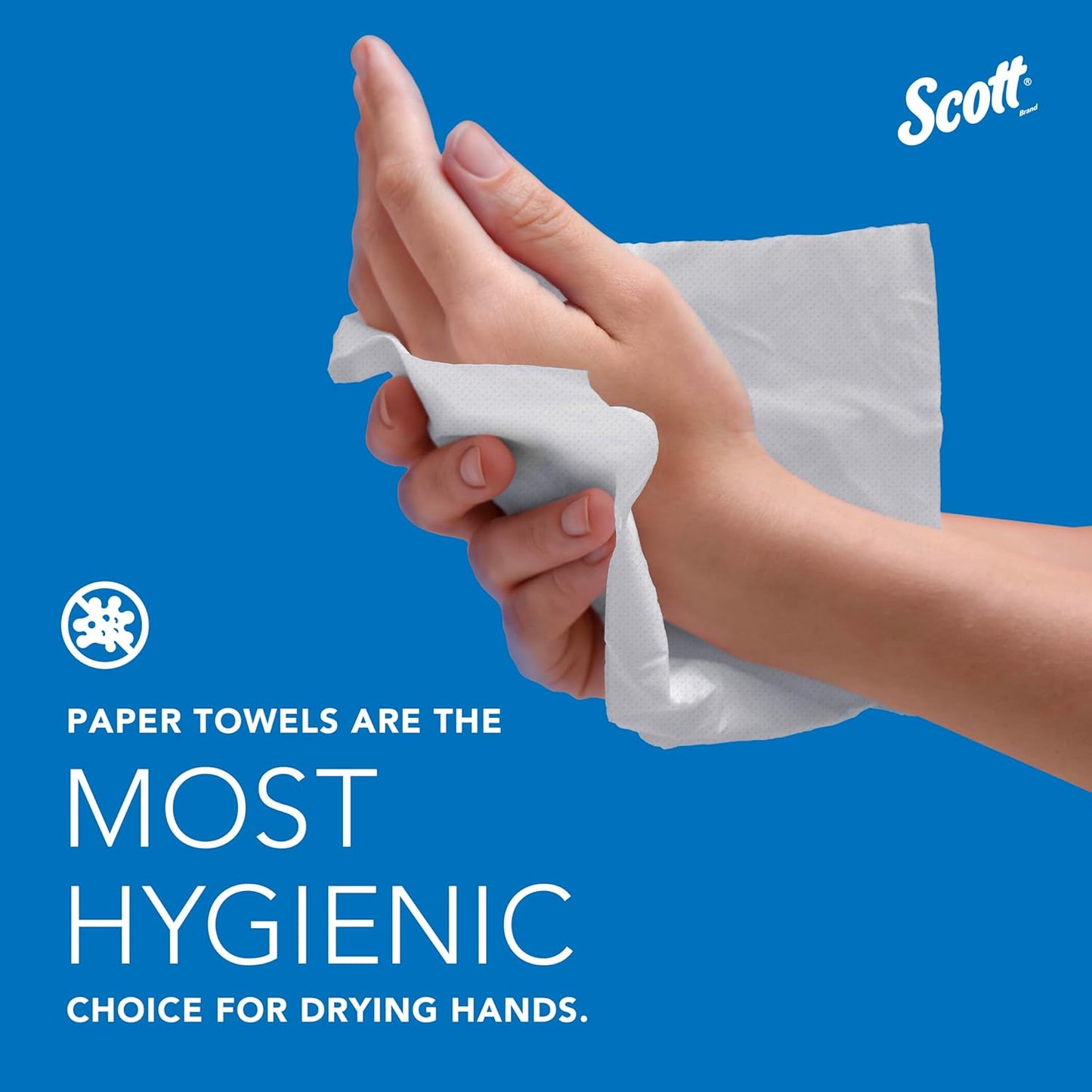 Scott?Professional Universal Multifold Paper Towels, Bulk (01840), Absorbency Pockets, 9.2" x 9.4" sheets, Standard Tier, Compressed, White (250 Sheets/Pack, 16 Packs/Case, 4,000 Sheets/Case)