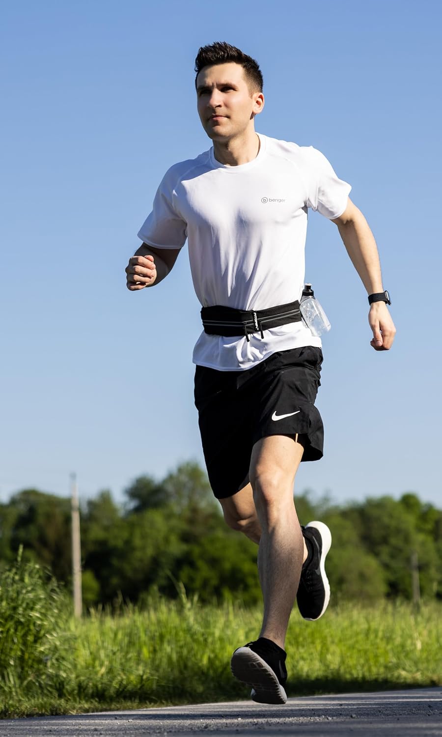 Fitgriff?Running Belt for Men & Women - Secure Jogging Pouch for Phone, Keys & Essentials - For All Cell Phones