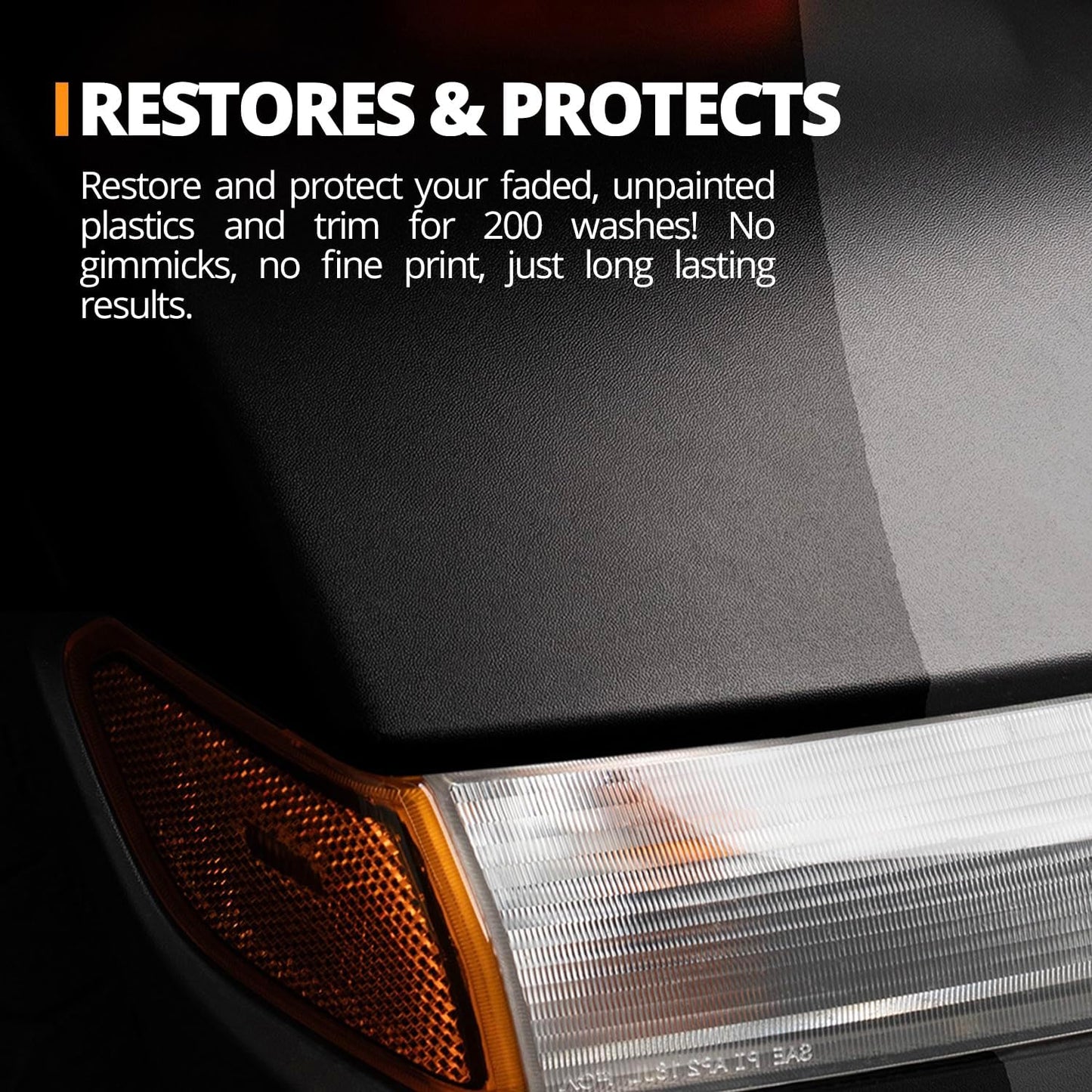 CERAKOTE?Ceramic Trim Coat Kit - Quick Plastic Trim Restorer - Ceramic Coating Guaranteed Restoration to Last Over 200 Washes ?A Ceramic Coating, Not a Dressing