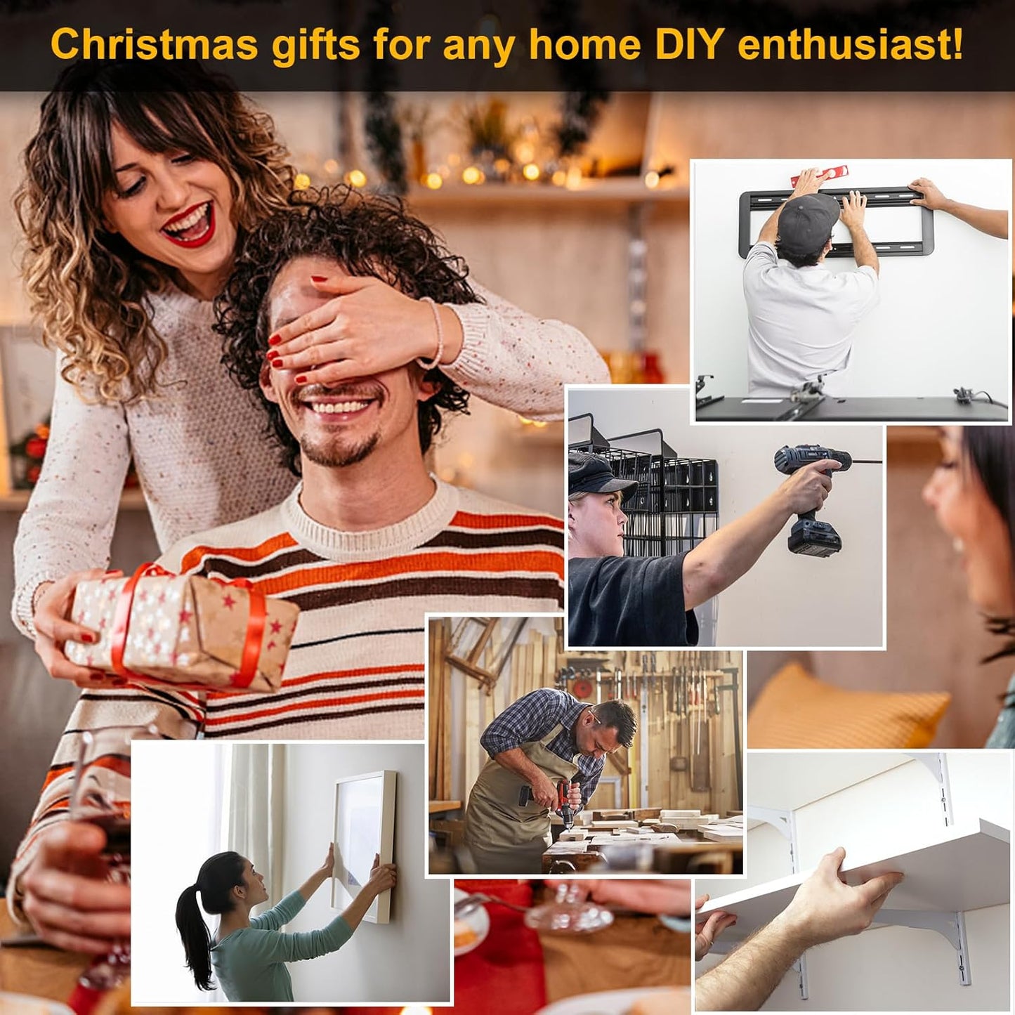 Stud Finder Wall Scanner - 5 in 1 Stud Finder Tool w/Smart Chip and HD LCD Display, Stud Detector Beam Finders for the Center and Edge of Wood AC Wire Metal Studs Joist Pipe (?Silver Plate)