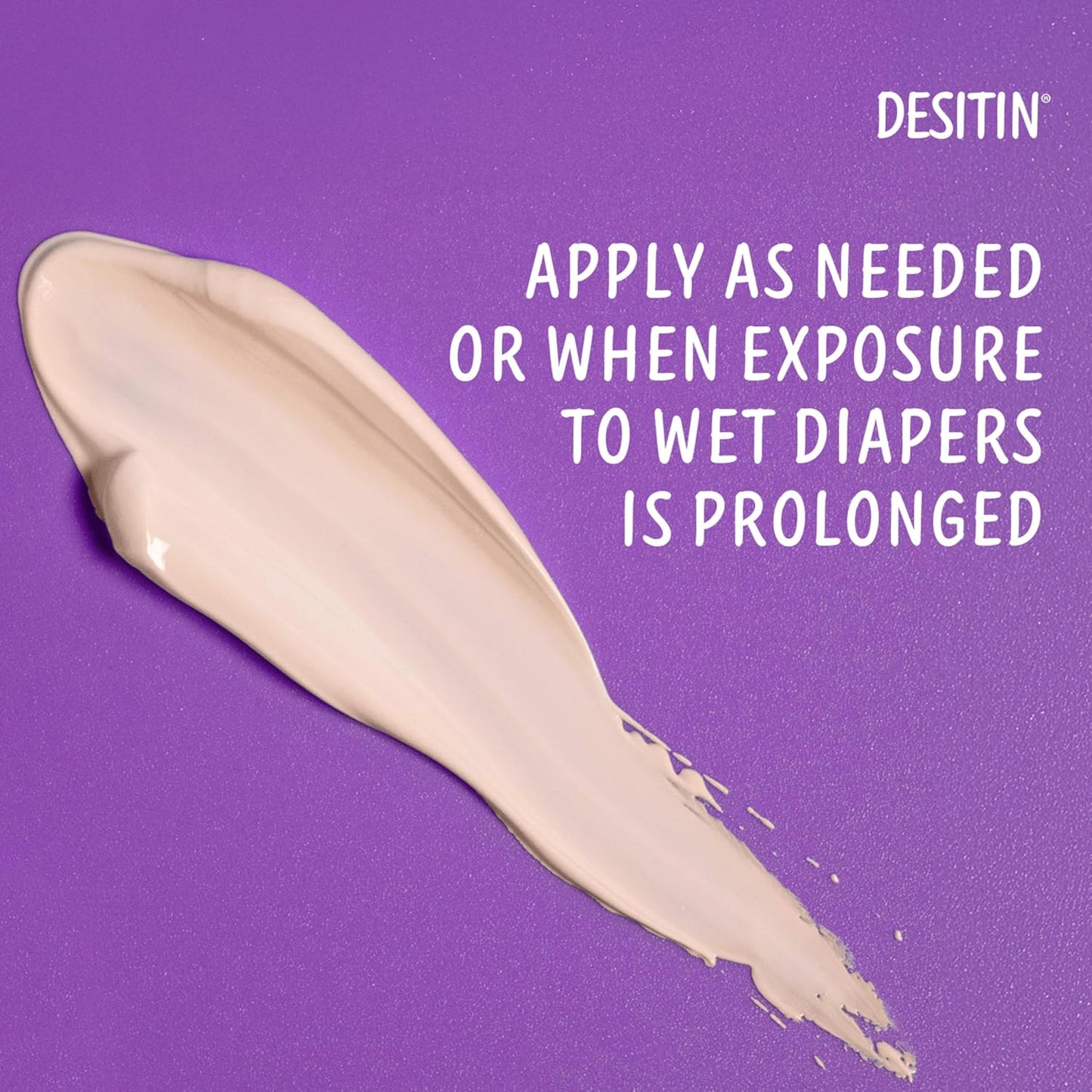 Desitin Maximum Strength Baby Diaper Rash Cream, 40% Zinc Oxide, Hypoallergenic No Added Parabens & Dyes, Protects & Relieves Baby? Skin for Up to 12 Hours, Prevents Diaper Rash, 4.8 oz Tube